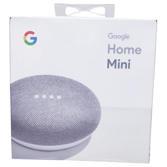 NIB Factory SEALED Google Home MINI in Chalk (GA00210-US) - Picture 1 of 6